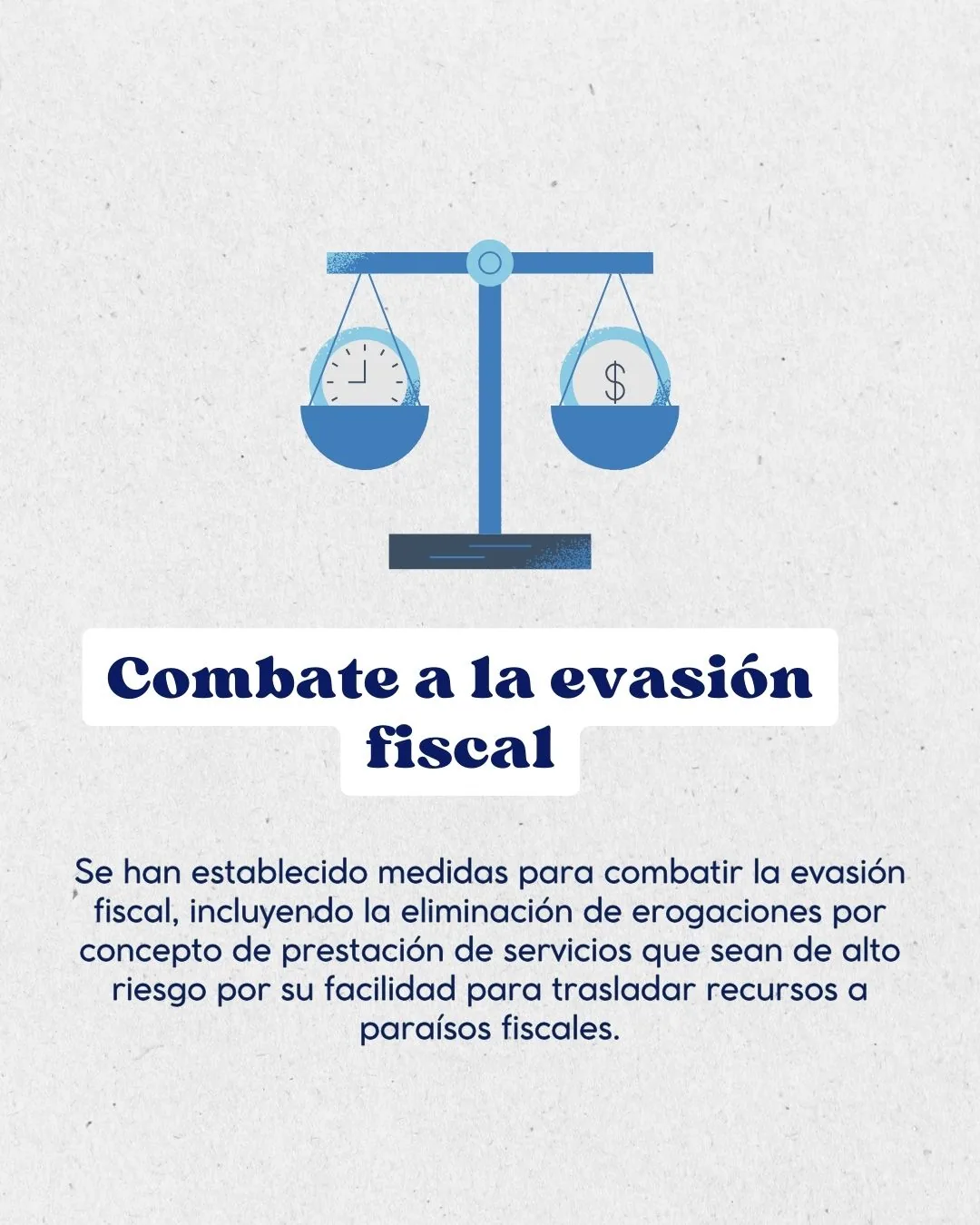 Publicación sobre combate a la evasión fiscal