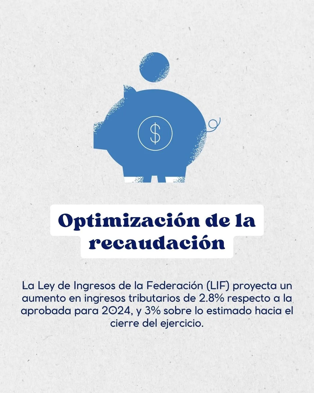 Publicación sobre recaudación