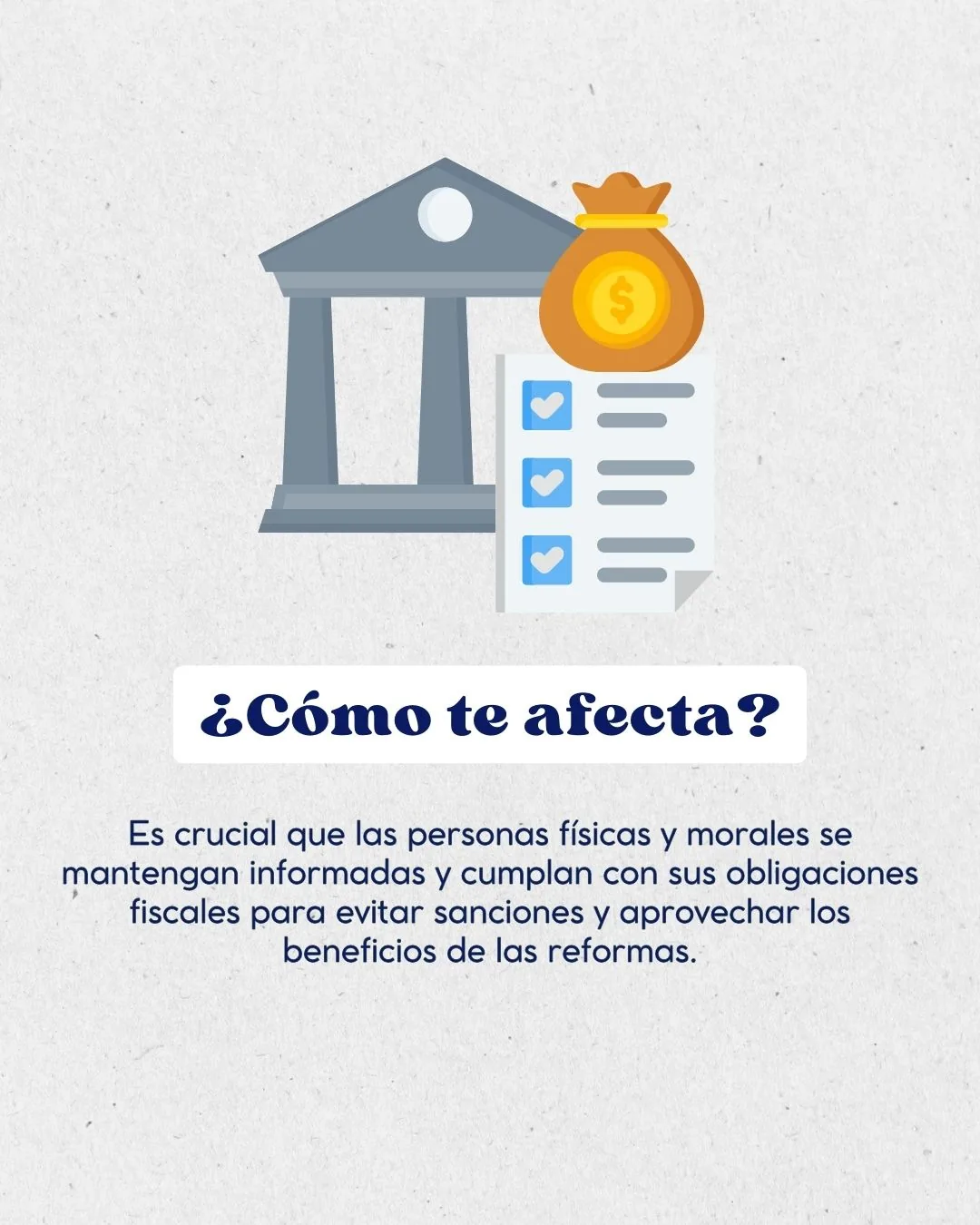 Publicación sobre obligaciones fiscales